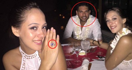 Yuvraj Singh gets engaged to Hazel Keech