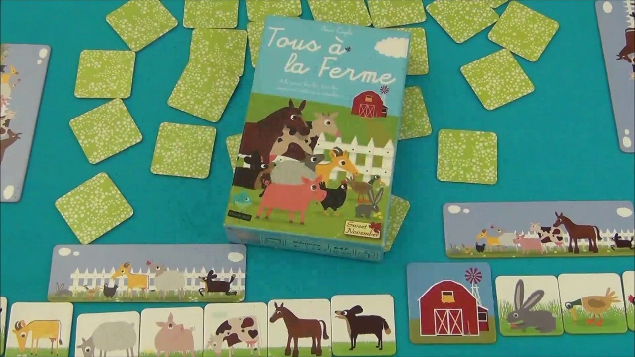 Vidéorègle #427: Tous à la Ferme, le jeu de mémoire pour les petits