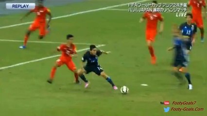 Singapore vs Japan -  Highlights  - World Cup qualifier  - 12 Nov 2015