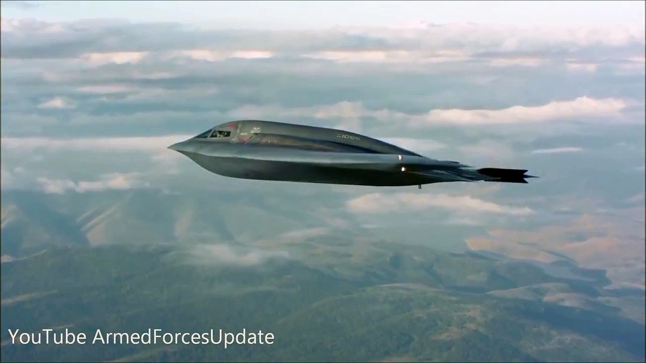 SUPER ADVANCED US Air Force B-2 stealth bomber
