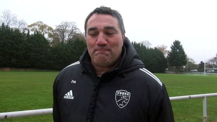 USB - Franck Maréchal s'exprime avant le match contre Romans