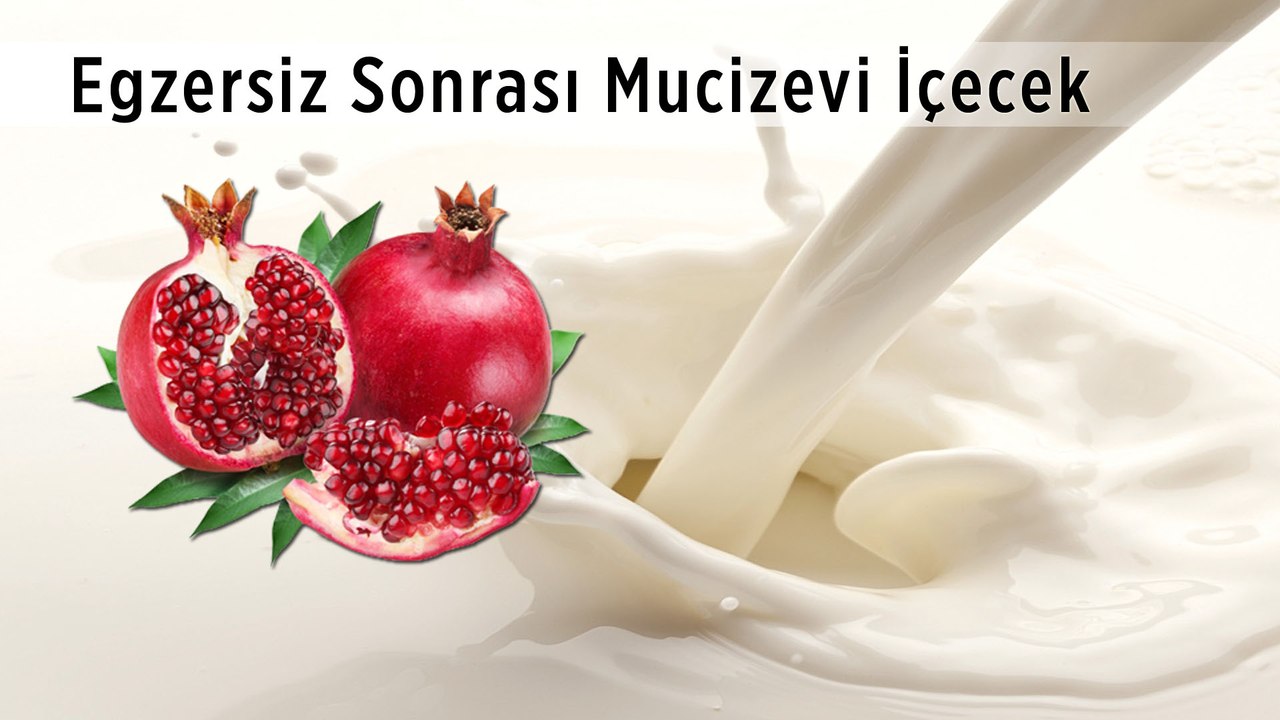 Egzersiz Sonrası Mucizevi İçecek