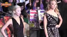 Jennifer Lawrence Accidently KISSES Natalie Dormar Hunger Games Part 2