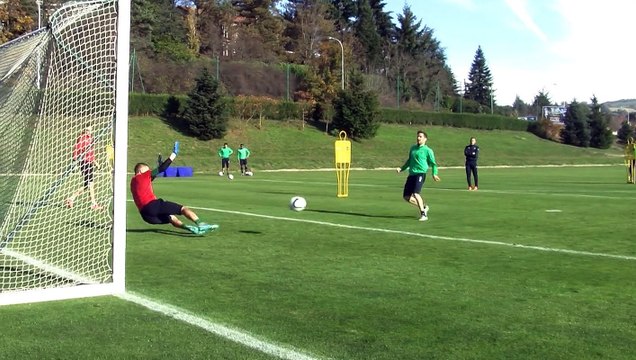 Les Verts répètent leurs gammes face au but