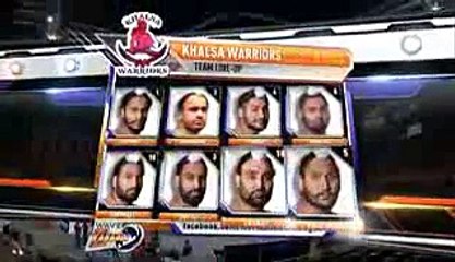 World Kabaddi League 2016 - Khalsa Warriors Vs Lahore Lions 2016