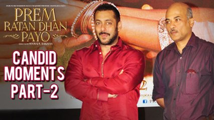 Salman Khan & Sooraj Barjatya Get Candid Over Prem Ratan Dhan Payo | Part 2