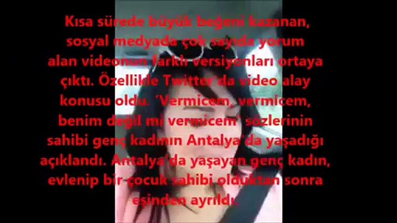 Vermicem Vermicem Diyen Kız Bakın Kim Çıktı!