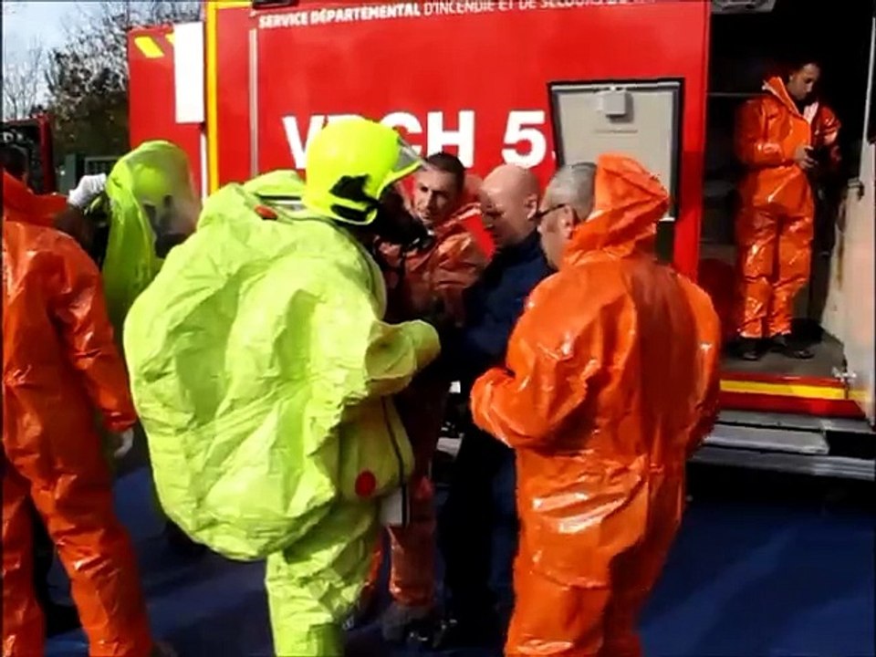Exercice grandeur nature au stade Bollaert-Delelis de Lens