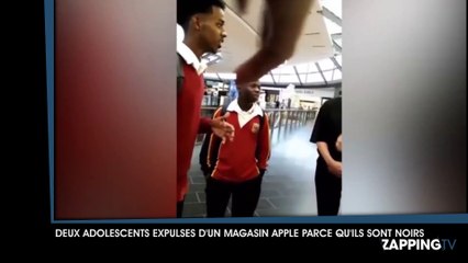 Deux adolescents expulsés d'un magasin Apple parce qu'ils sont noirs