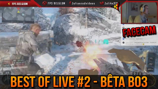 ARK, WEEVIL, VMP sur 3 maps différentes - Best Of Live #2 - Black Ops 3 Bêta | FPS Belgium