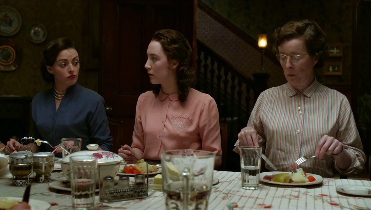 Brooklyn Movie CLIP Suitable Dinner Conversation (2015) Saoirse Ronan, Domhnall Gleeson Mo