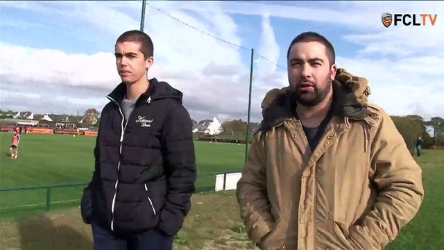 Repas de rêve pour deux supporters