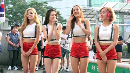 블레이디&배드키즈 게릴라 공연 이야기 부분 영상@Rock Music