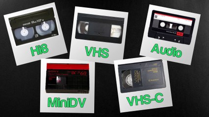 Download Video: Numérisation de cassettes Hi8, MiniDV, VHS, VHS-C, audio - Pas cher et bonne qualité - Belgique