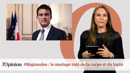 Régionales : le mariage raté de la carpe et du lapin