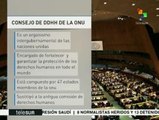 Consejo de Derechos Humanos de la ONU: infografía