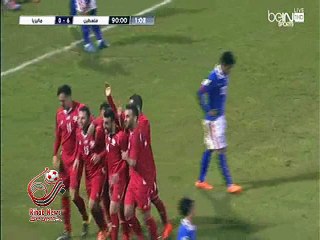 شيكابالا يحتفل بهدفه مع رئيس الإسماعيلي