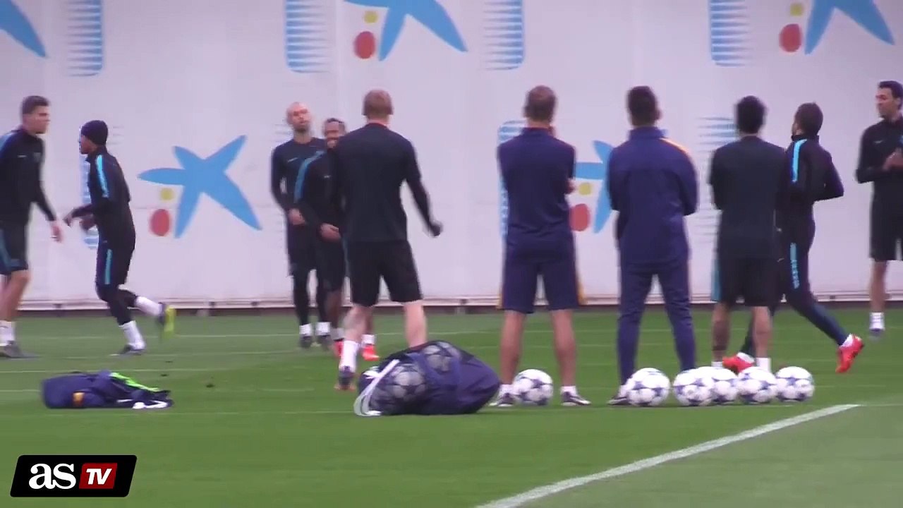 Mascherano humilla a Neymar: ¡menudo caño se llevó a casa!