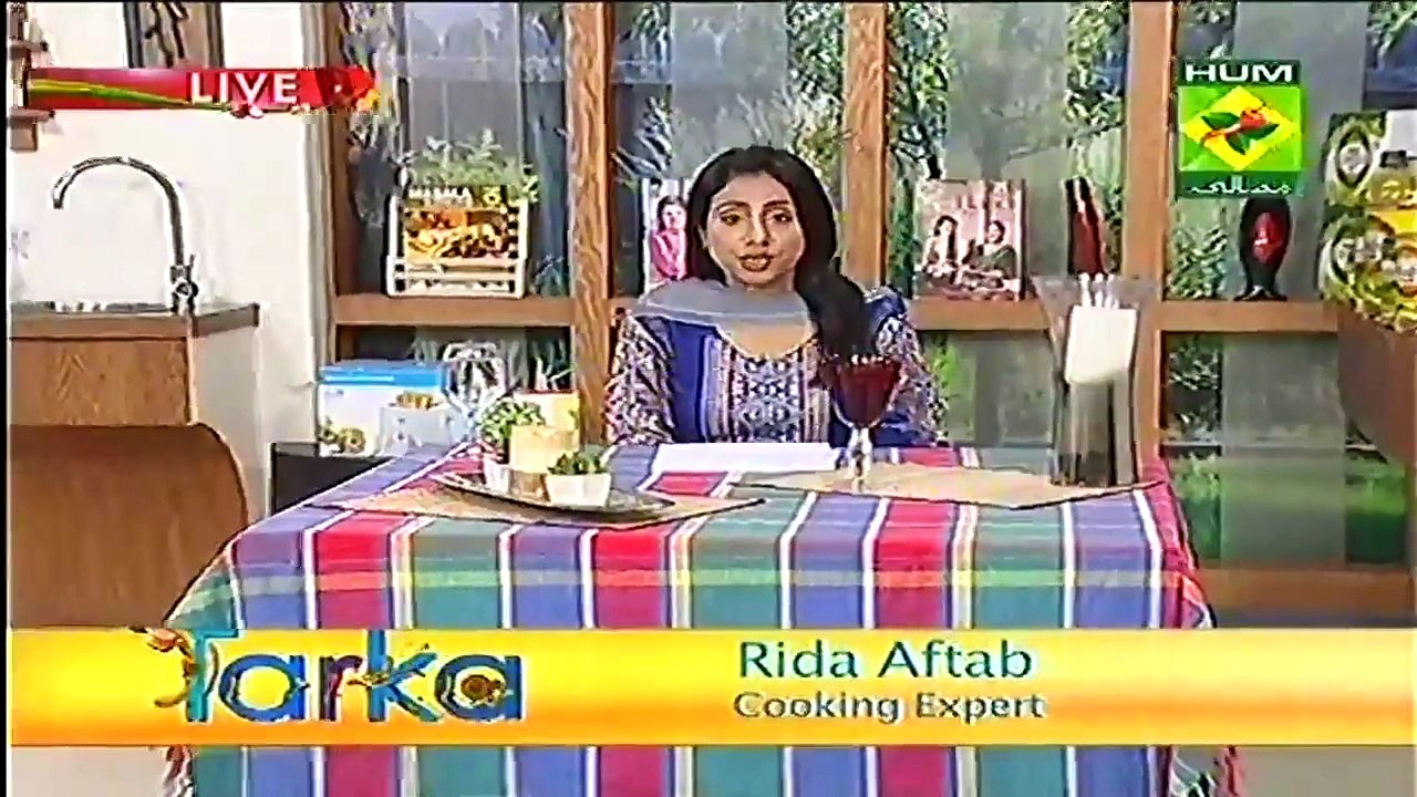 Tarka Recipe Beef Pasanday by Rida Aftab on Masala Tv 12th November 2015