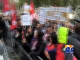 Hundreds Show Up At Downing Street To Protest Against Modi's London Visit
