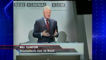 Bill Clinton afirma que o Brasil pode se recuperar em 5 anos