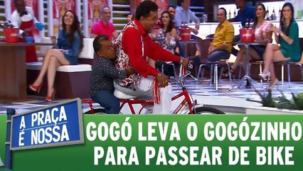 Paulinho Gogó leva o Gogózinho para passear