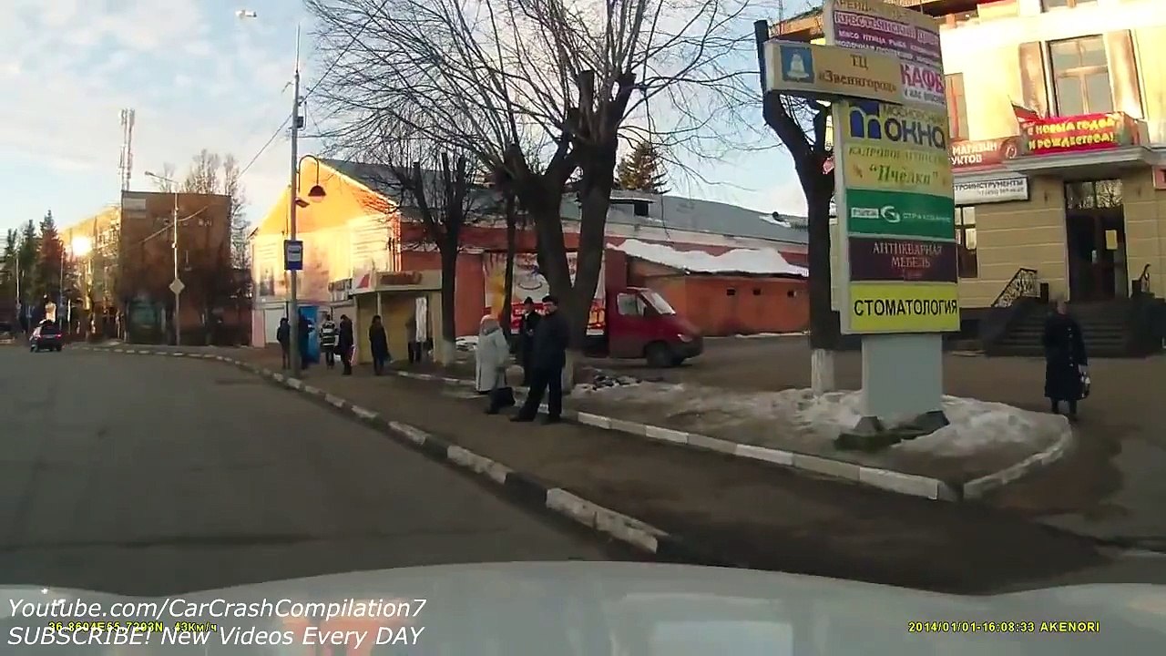 Car Crashes Compilation # 198 - January 2014