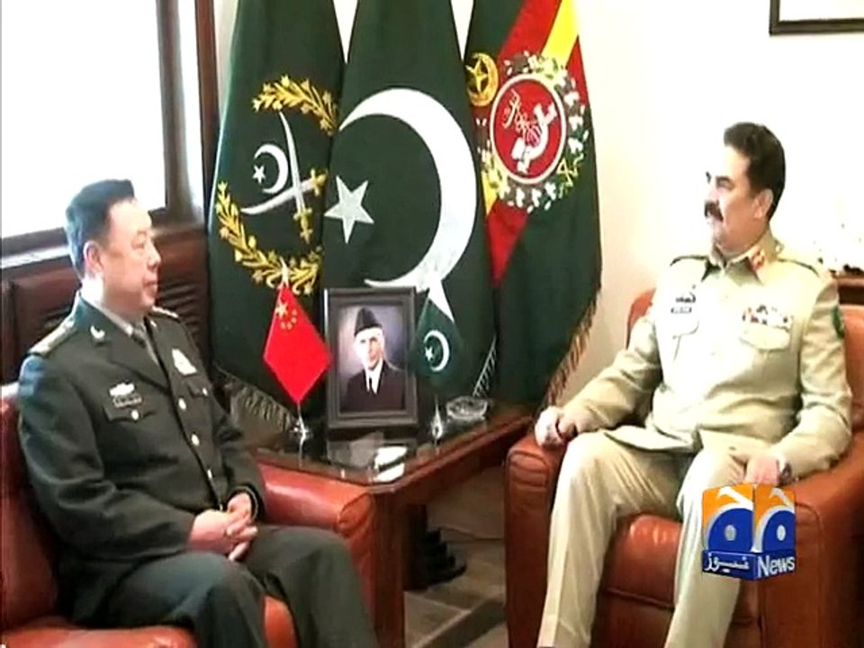 Chinese Military delegation calls on COAS Gen Raheel Sharif