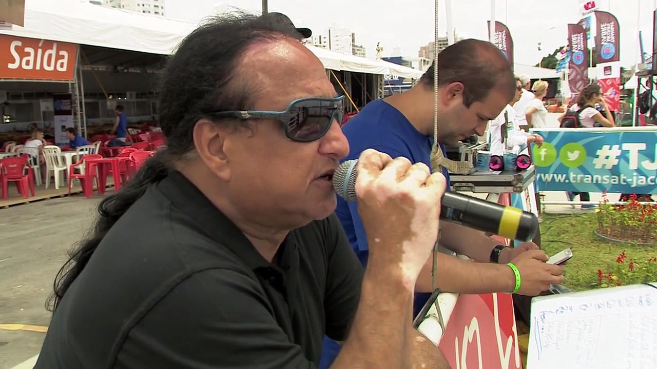 Arrivée Le Souffle du Nord ( Thomas Ruyant - Adrien Hardy ) - Transat Jacques Vabre 2015