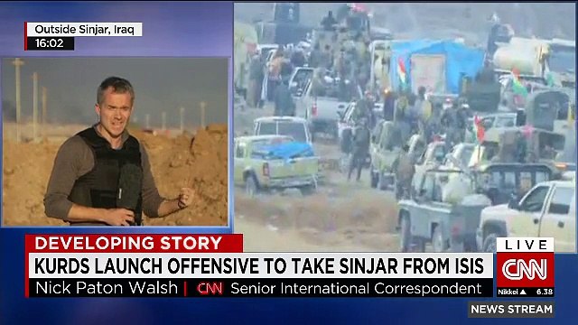 Kurds launch offensive to take Sinjar from ISIS