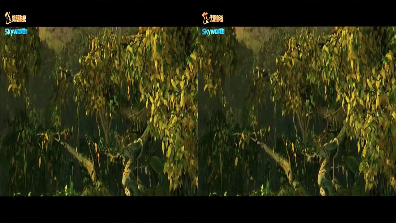 3D sbs Beautiful snake HD Video