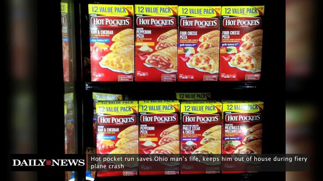 Hot Pocket Run Saves Ohio Man’s Life, Keeps Him Out of House During Fiery Plane Crash