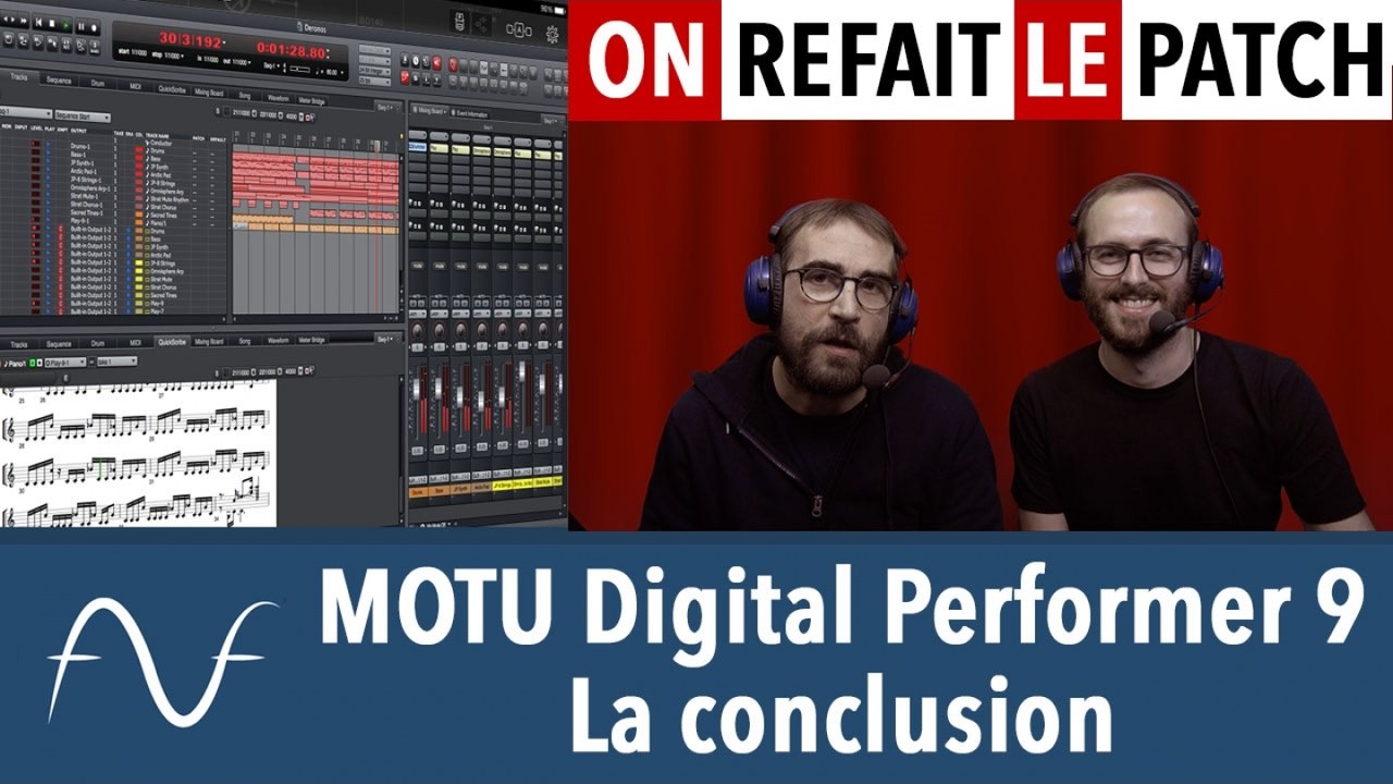 Digital Performer 9 : la conclusion