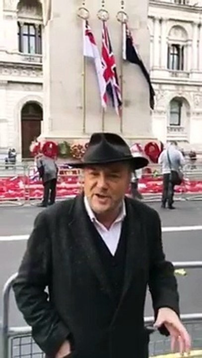British MP George Galloway expo-sing Modi on his visit to UK
