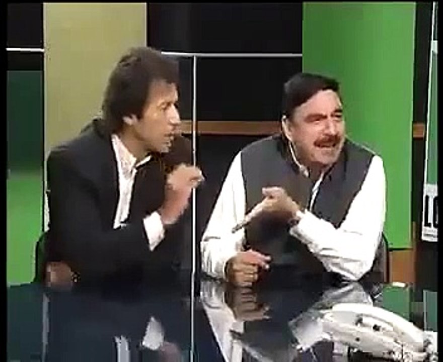 Imran Khan and Sheikh Rasheed