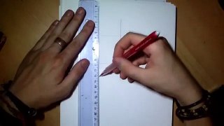 How to drawing 3d heart