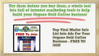 Free Trial Marketing Tool Leads For Organo Gold Coffee Busininess