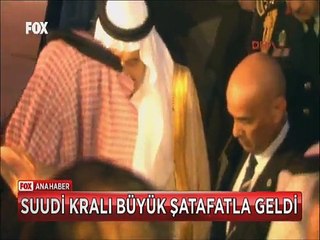 Suudi kralının 16 kamyon özel eşya ve 65 lüks otomobillik şatafatı