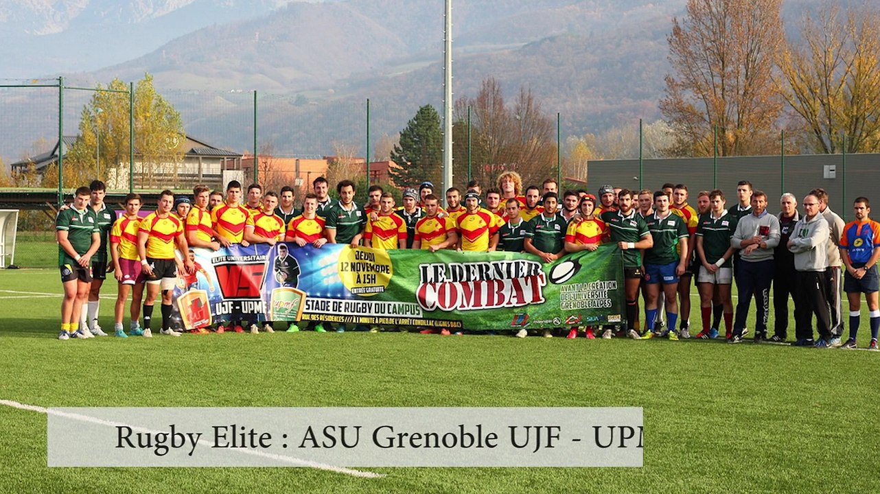 Rugby Elite : ASU Grenoble UJF - UPMF 41-12 : les essais du match