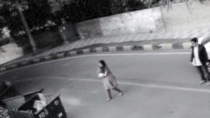 CCTV? Affluent Couple throwing Girl Child in Trash Real or not?