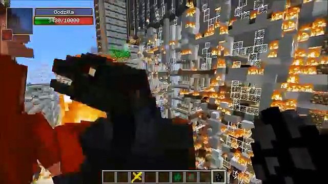 KING KONG VS GODZILLA - Minecraft Mob Battles - Mods