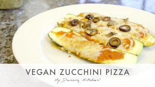 Vegan Zucchini Pizza (My Dancing Kitchen)