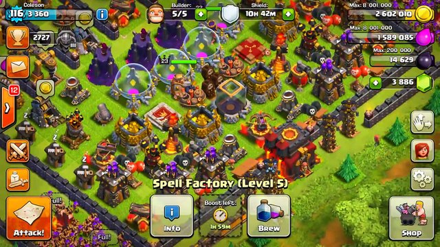 Clash of Clans-(NEW UPDATE)CRAZY OCTOBER UPDATE!! Theme Change+NEW Spells!