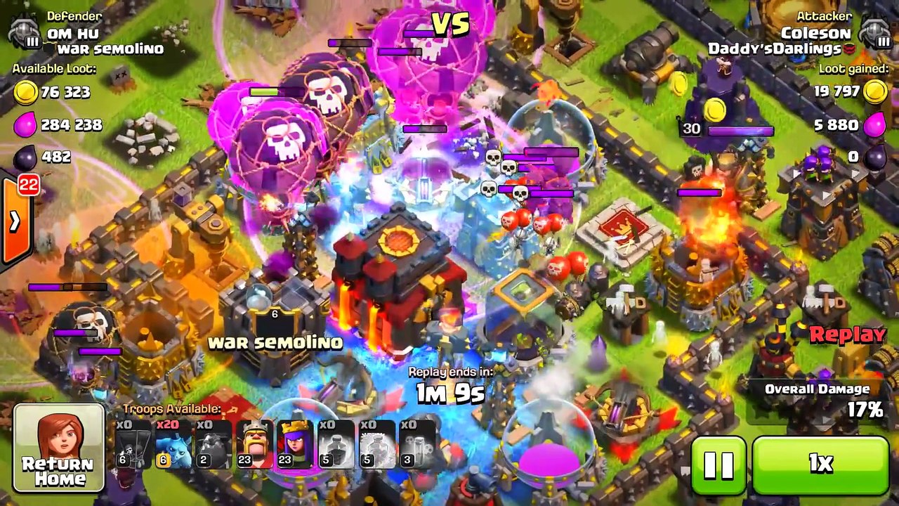 Clash of Clans-WTF LOOK AT THIS TOWN HALL 10?!?(EASY LOOT!!!)"Funny Moments+EPIC FAIL!!