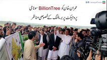 EXCLUSIVE VIDEO Imran Khan getting breifed on Billion Tree Tsunami Project.