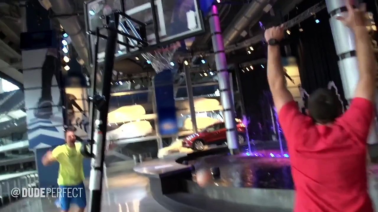 Final Four Trick Shots | Dude Perfect