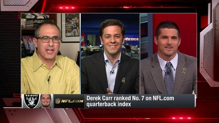 Does Carr deserve to be ranked No. 7 on quarterback index?