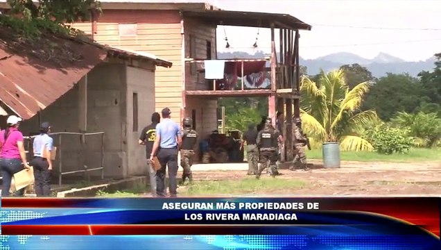 Así fue el aseguramiento de propiedades de Los Cachiros en Choloma