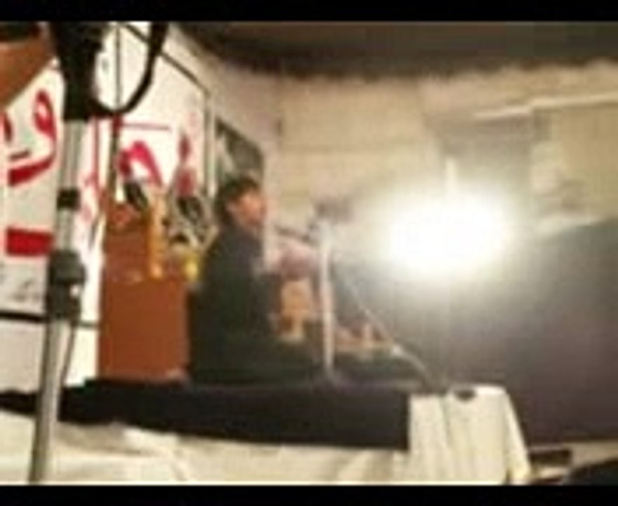 afsoos nabi zadion ka  sham jana sajad se pocho by kazim zaidi