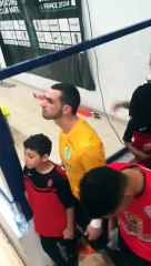 Entrée des joueurs  ! !!! Match Sporting Club Futsal 07/11/2015